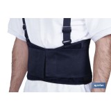 FAJA DE TRABAJO CON TIRANTES TALLA XL