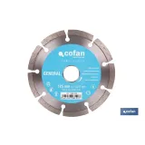 Comprar DISCO DIAM. UNIVERSAL BASICO 125 MM Cofan | almacendeferreteriacor.es