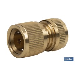 CONECTOR MANGUERA LATÓN 1/2 - 5/8 (13-15 mm)
