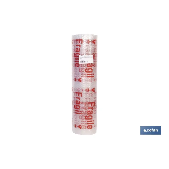 Comprar ROLLO DE PLÁSTICO DE BURBUJA FRÁGIL Cofan | almacendeferreteriacor.es