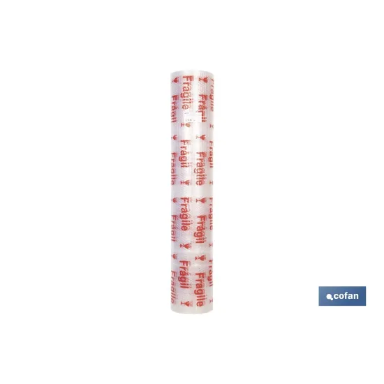 Comprar ROLLO DE PLÁSTICO DE BURBUJA FRÁGIL Cofan | almacendeferreteriacor.es