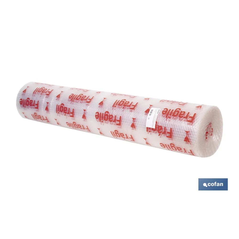 Comprar ROLLO DE PLÁSTICO DE BURBUJA FRÁGIL Cofan | almacendeferreteriacor.es