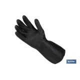 GUANTE NEGRO NEOPRENO 100% T 9