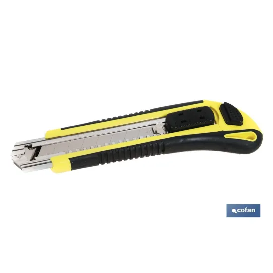 Comprar CUTTER CUCHILLA INTERCAMBIABLE (18  Cofan | almacendeferreteriacor.es