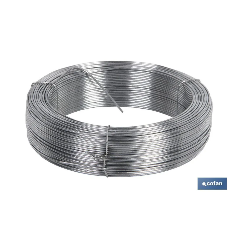 Comprar ROLLO ALAMBRE GALVANIZADO 1 Kg  (1, Cofan | almacendeferreteriacor.es