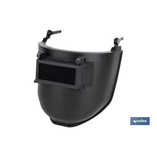 MÁSCARA DE SOLDAR PARA CASCO DE OBRA Nº 11
