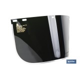 PLASTICO PROTECTOR OSCURO 400 MM.