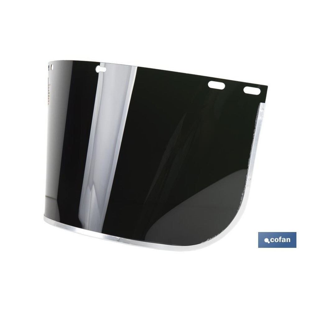 PLASTICO PROTECTOR OSCURO 400 MM.