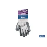 Comprar GUANTE 100% POLIEST. IMPREG. NITRIL Cofan | almacendeferreteriacor.es