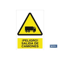 SEÑAL POLIESTIRENO 210X148MM.