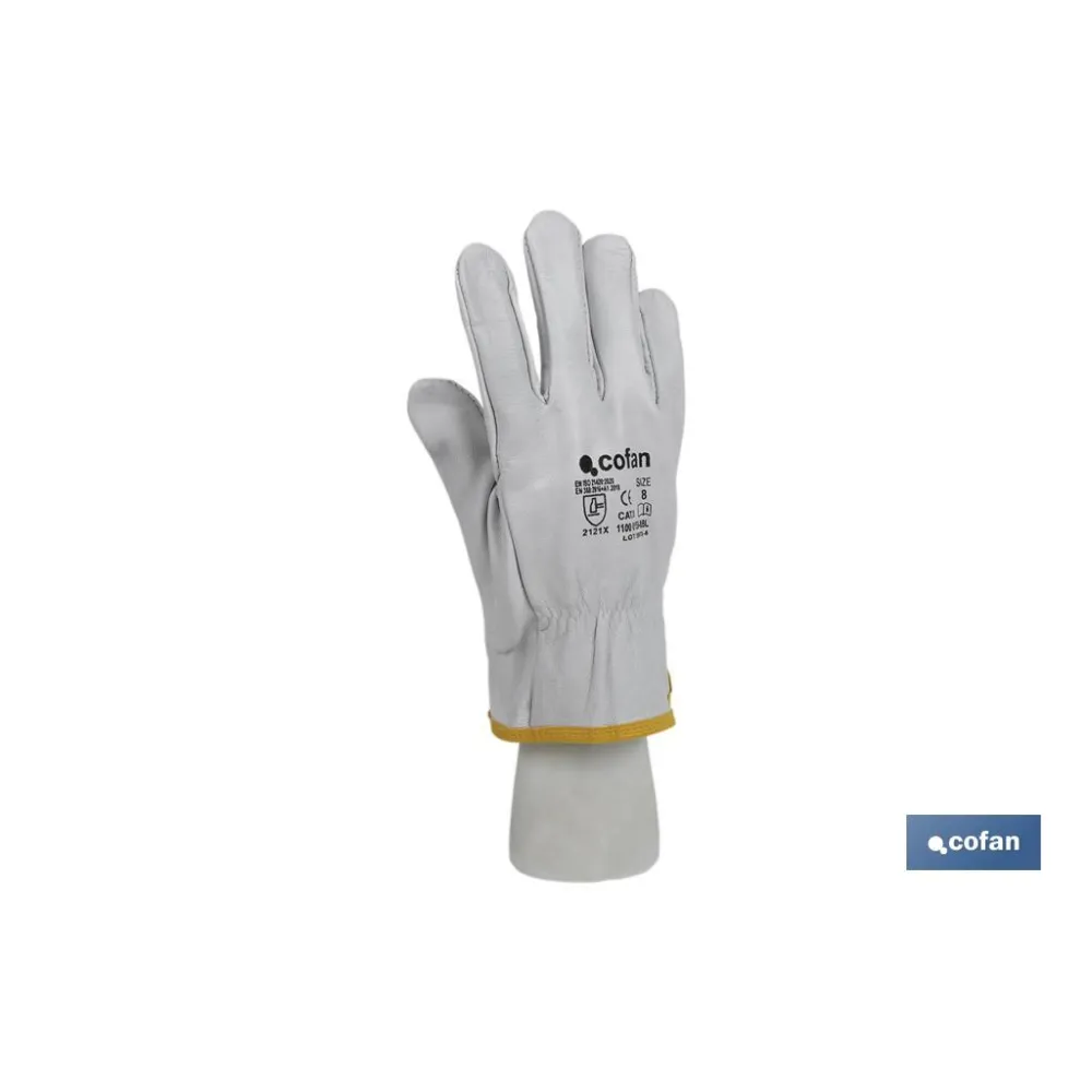 Comprar GUANTE CONDUCTOR DE PIEL TALLA 8 (P Cofan | almacendeferreteriacor.es