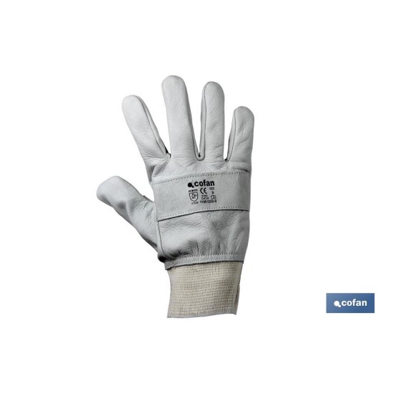 GUANTE AJUSTABLE PIEL FLOR REFORZADO TALLA 10
