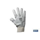 GUANTE AJUSTABLE PIEL FLOR REFORZADO TALLA 8