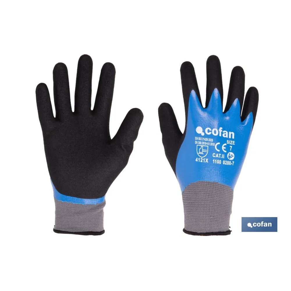 Comprar GUANTE IMPREGNADO SANDY DOBLE CAPA  Cofan | almacendeferreteriacor.es