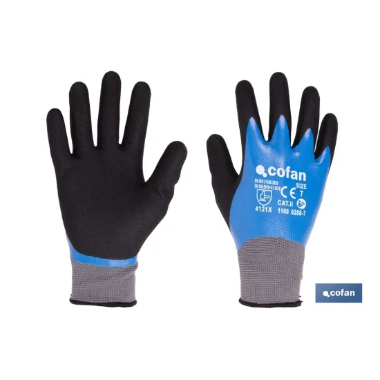 Comprar GUANTE IMPREGNADO SANDY DOBLE CAPA  Cofan | almacendeferreteriacor.es