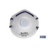 MASCARILLA PROTEC. C/VALVULA CE FFP2 NR