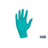 CAJA 100 UDS. GUANTES NITRILO VERDE COFAN PROTECCION FITOSANITARIOS T-M