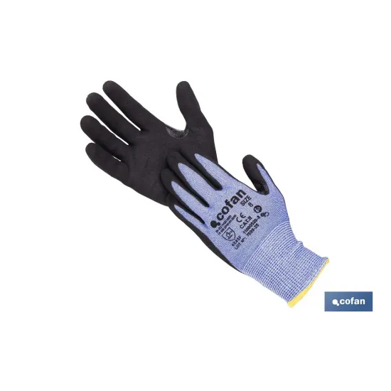 Comprar GUANTE ANTICORTE HPPE IMPREGNADO DE Cofan | almacendeferreteriacor.es