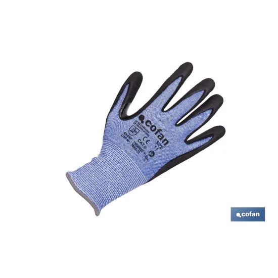 Comprar GUANTE ANTICORTE HPPE IMPREGNADO DE Cofan | almacendeferreteriacor.es