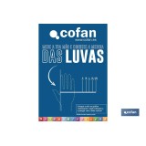 PÓSTER MAGNETIZADO 297x210 mm MEDIDOR DE TAMANHO DA LUVA