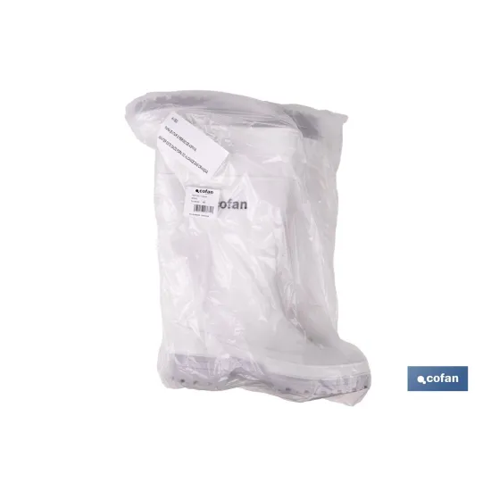 Comprar BOTA AGUA PVC BLANCA TALLA 37 (PACK Cofan | almacendeferreteriacor.es
