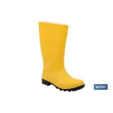 Comprar BOTA AGUA S5 AMARILLA T-42 (PACK: 1 Cofan | almacendeferreteriacor.es