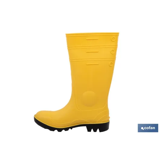 Comprar BOTA AGUA S5 AMARILLA T-43 (PACK: 1 Cofan | almacendeferreteriacor.es