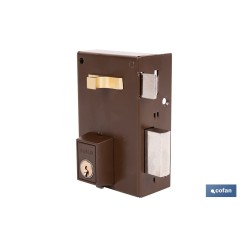 CERRADURA DE SOBREPONER DERECHA 70 MM ADAPTABLE AL MODELO 56A