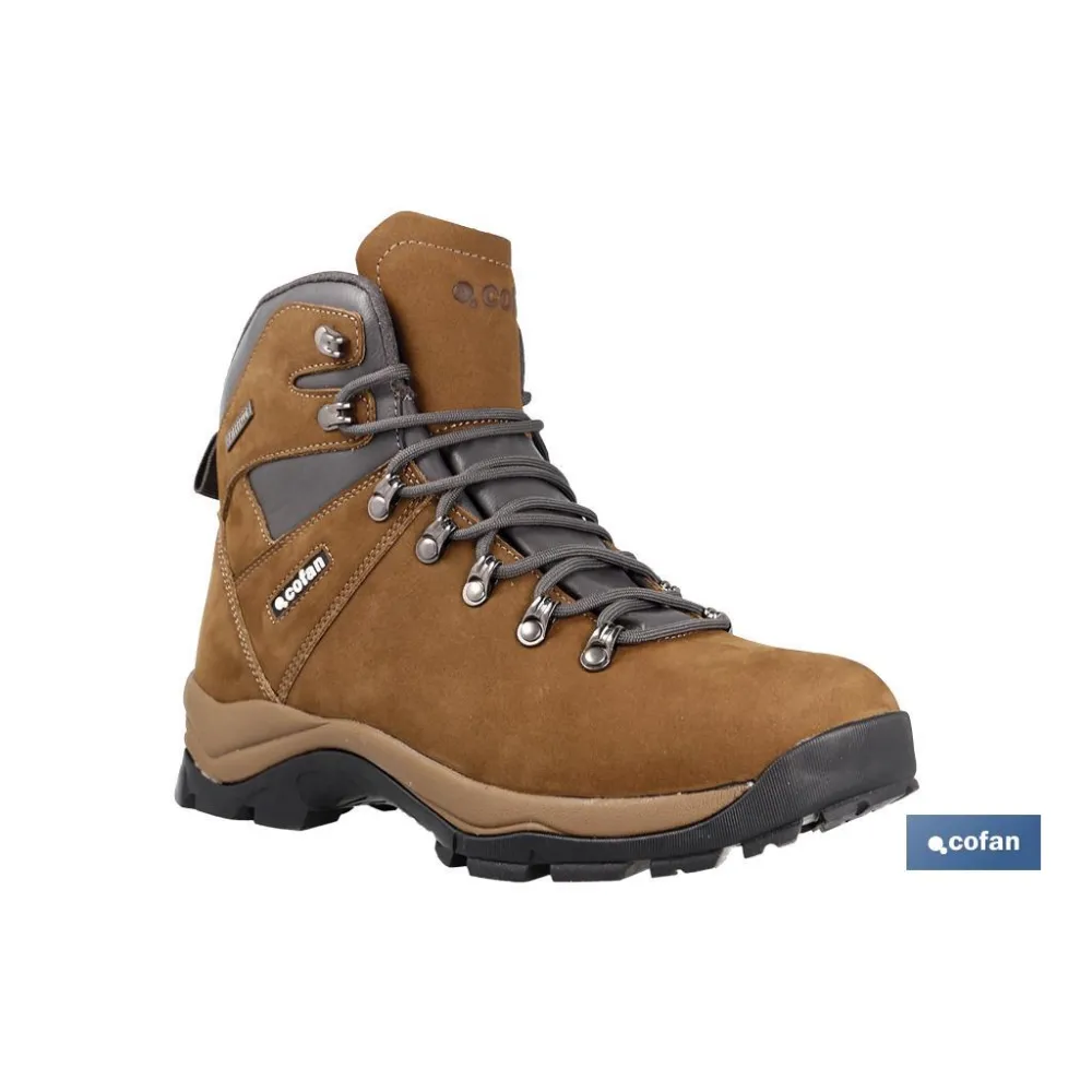 Comprar BOTA DE MONTAÑA NOBUCK MARRÓN MODEL Cofan | almacendeferreteriacor.es