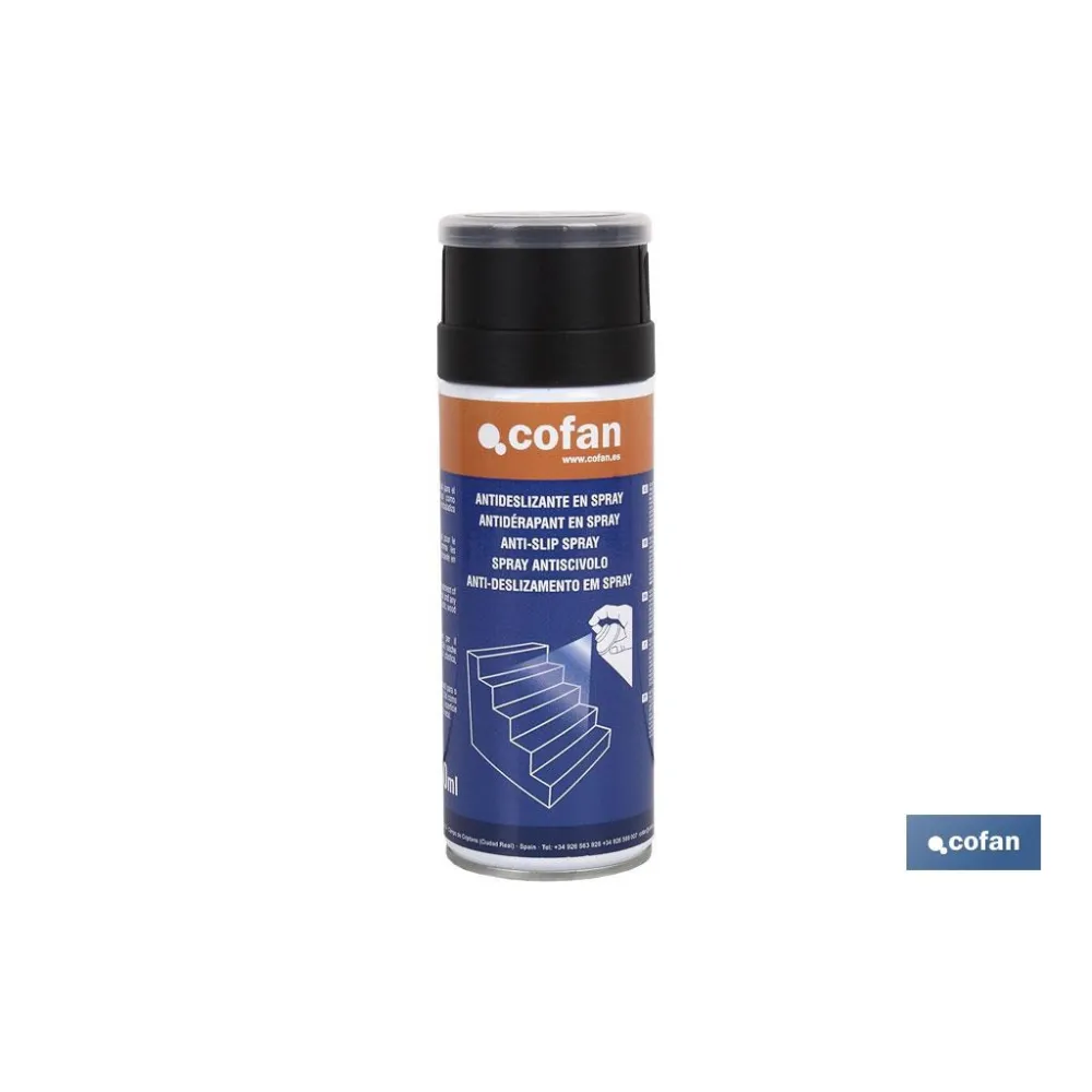 Comprar ANTIDESLIZANTE EN SPRAY TRANSPARENT Cofan | almacendeferreteriacor.es