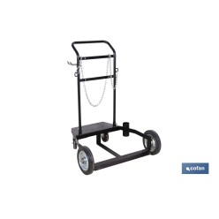 CARRO PORTA-BIDONES 205 L