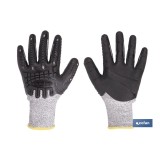 GUANTE PROTECTION 360 TPE ANTI IMPACTO Y ANTICORTE T-10