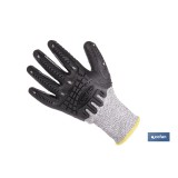 GUANTE PROTECTION 360 TPE ANTI IMPACTO Y ANTICORTE T-8