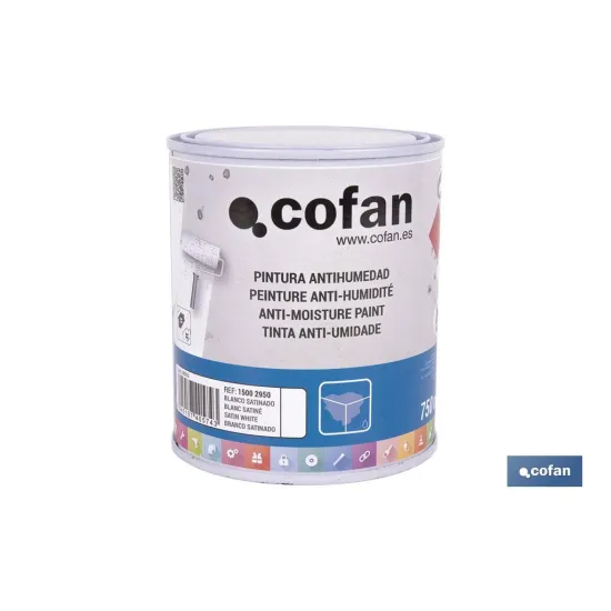Comprar PINTURA ANTIHUMEDAD SINTÉTICA (750  Cofan | almacendeferreteriacor.es