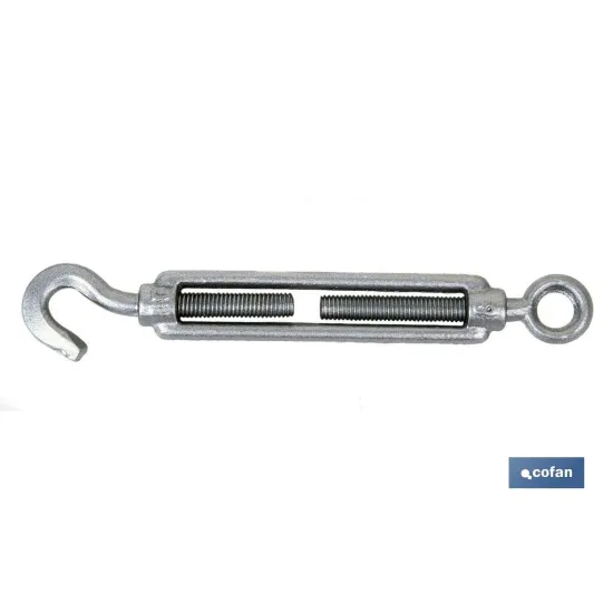 Comprar TENSOR GANCHO-ANILLA ZINC. DIN 1480 Cofan | almacendeferreteriacor.es