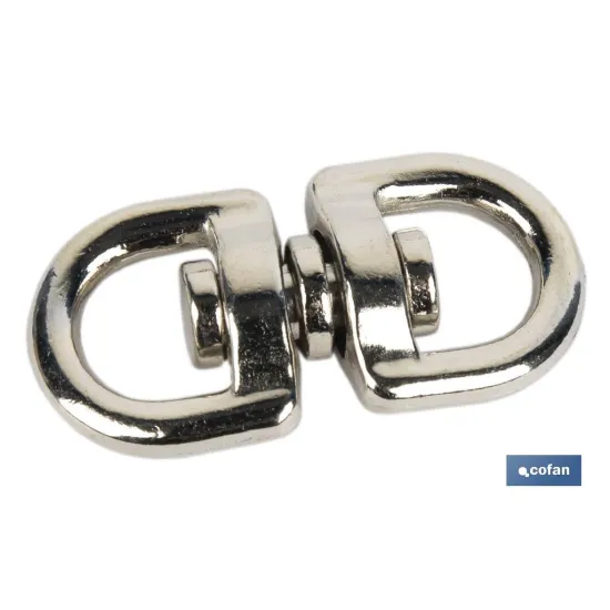Comprar TORNIQUETE GIRATORIO NIQUELADO 10X1 Cofan | almacendeferreteriacor.es