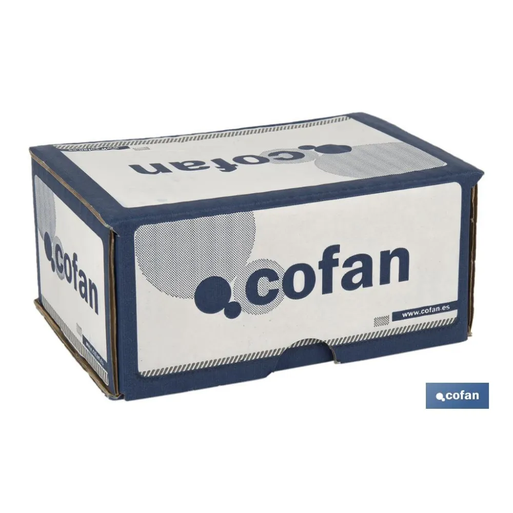 Comprar TORNIQUETE GIRATORIO NIQUELADO 25X2 Cofan | almacendeferreteriacor.es