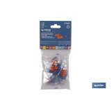 PACK 50 TAPONES (25 par) OIDOS C/CUERDA PU SNR36