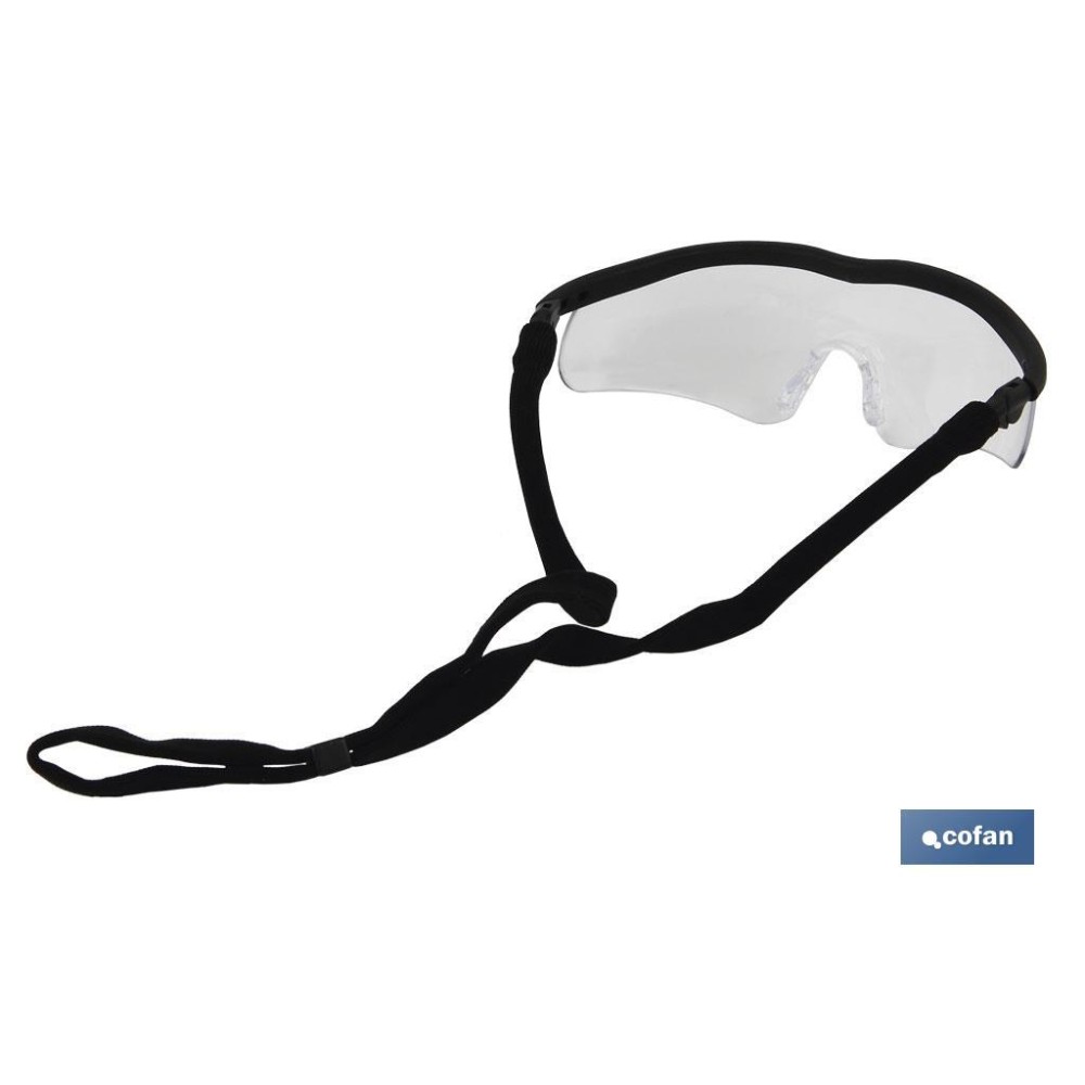 GAFAS SEGURIDAD SPORT CLEAR UV PROTECTION