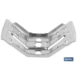 Comprar ESCUADRA DE MESA CON REFUERZO 52 MM Cofan | almacendeferreteriacor.es