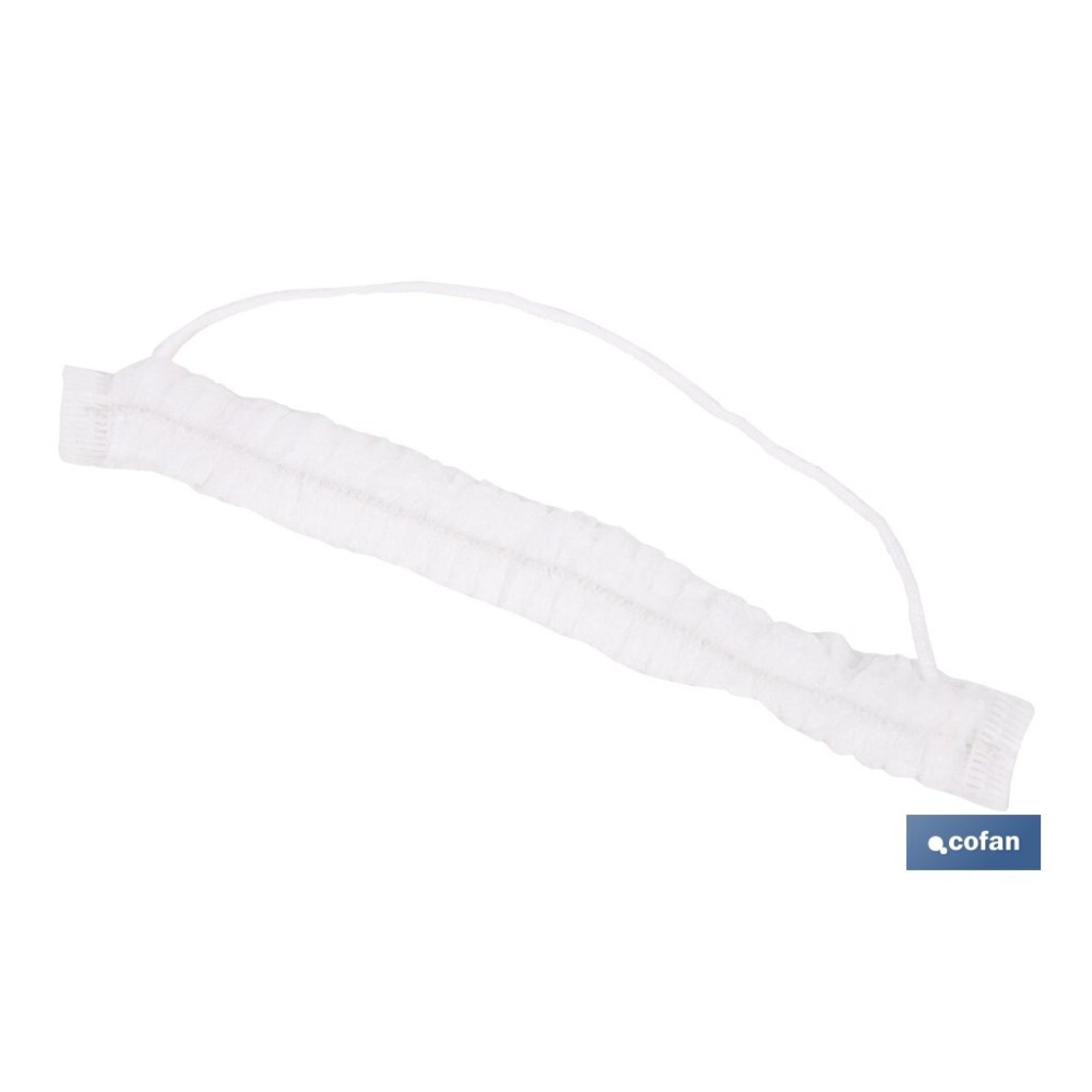 CUBREBARBA DESECHABLE DE PP 100 UDS.