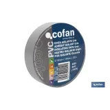 Comprar CINTA AISLANTE 180 Micras GRIS 19mm Cofan | almacendeferreteriacor.es