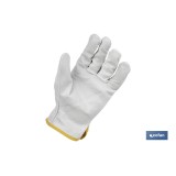 GUANTE PIEL FLOR ANTICALÓRICO TALLA 9