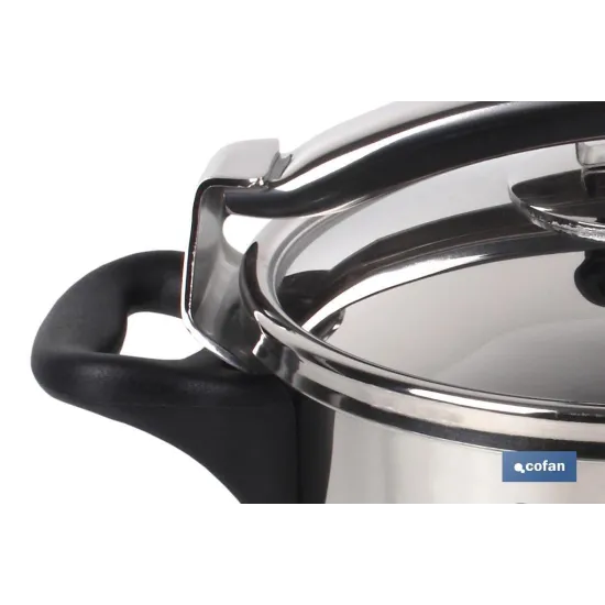 Comprar OLLA PRESION INOX MOD POLENTA INDUC Cofan | almacendeferreteriacor.es