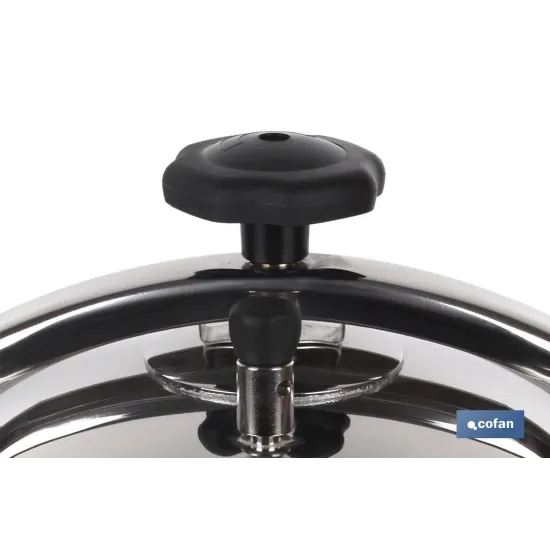 Comprar OLLA PRESION INOX MOD POLENTA INDUC Cofan | almacendeferreteriacor.es