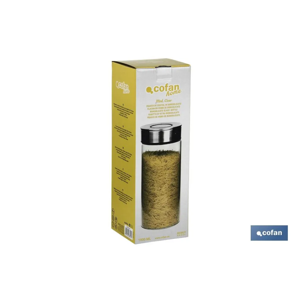 Comprar FRASCO BOROSILICATO+ACERO MODELO CI Cofan | almacendeferreteriacor.es