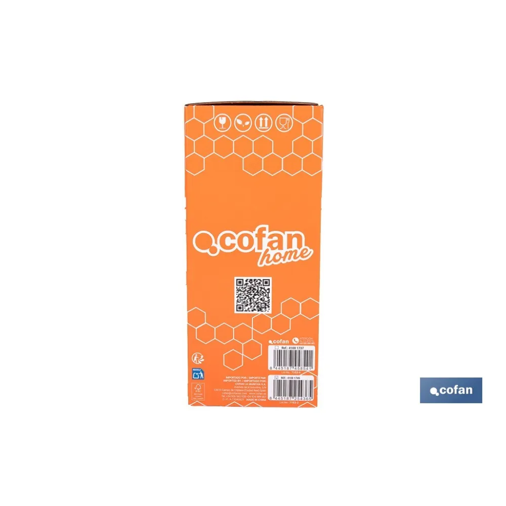 Comprar FRASCO BOROSILICATO+ACERO MODELO CI Cofan | almacendeferreteriacor.es