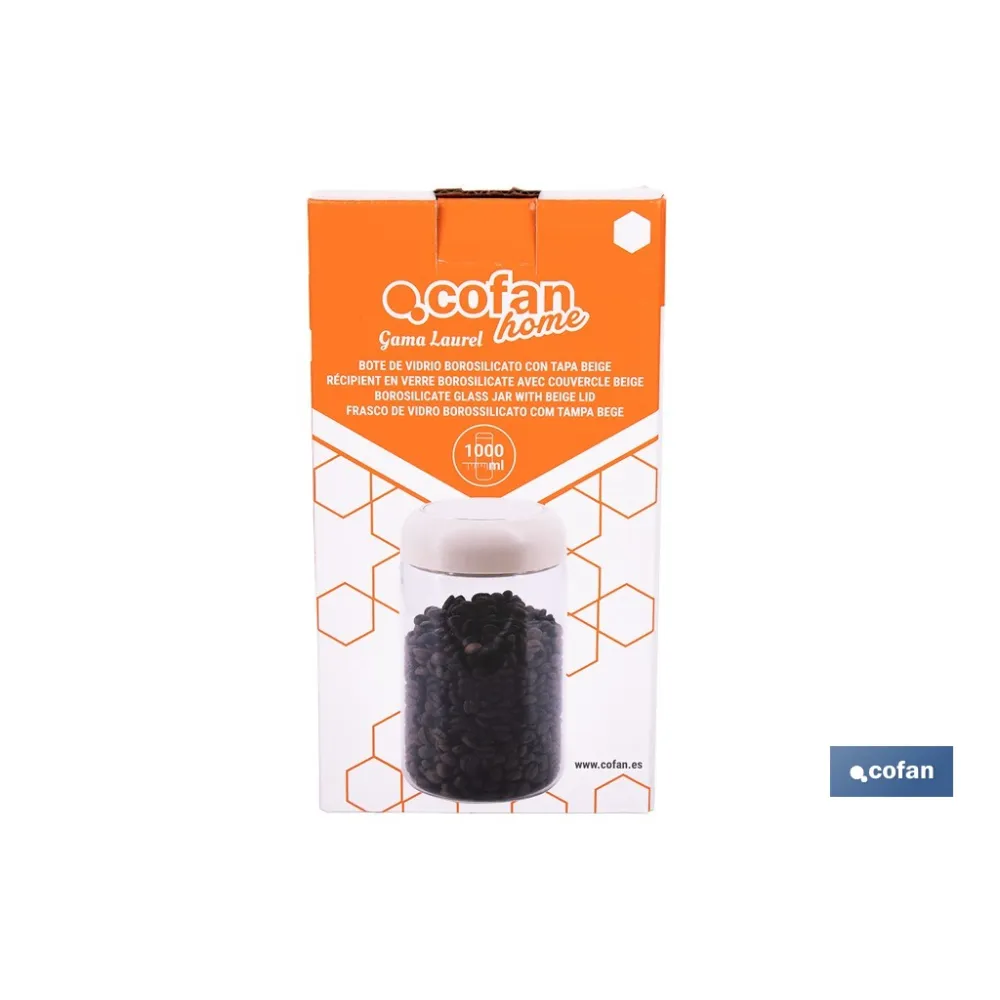 Comprar FRASCO BOROSILICATO+ACERO MODELO CI Cofan | almacendeferreteriacor.es