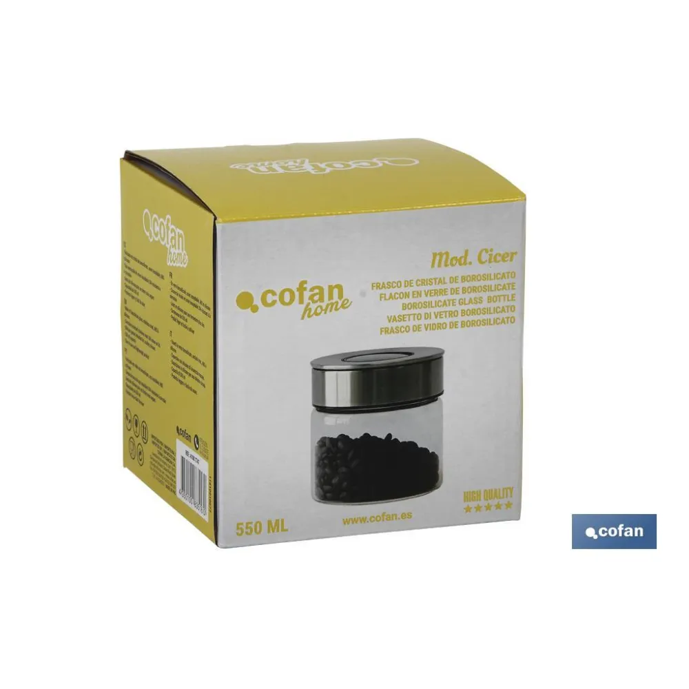 Comprar FRASCO BOROSILICATO+ACERO MODELO CI Cofan | almacendeferreteriacor.es