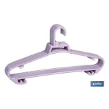 Comprar PACK DE 6 PERCHAS ROSA CLARA 38 X18 Cofan | almacendeferreteriacor.es